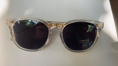 Rectangular Shield Style Fashion Sunglasses with Tinted Gradient Lenses